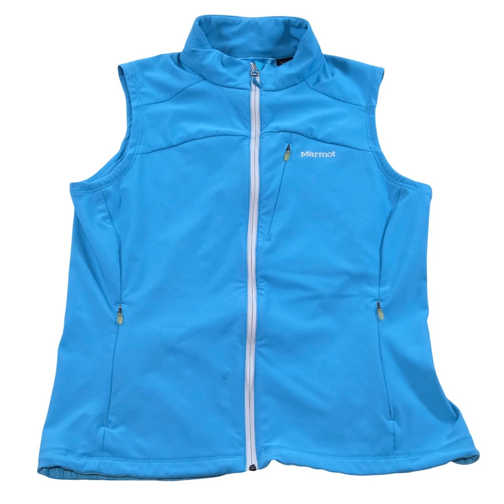 Marmot Tempo Vest Lightweight Full Zip Blue‎ Women's XL